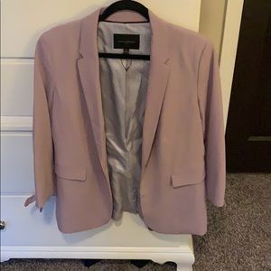 Banana Republic Lilac Bow Sleeve Blazer